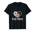 Ball Mimi Heart Funny Soccer T-Shirt - Unique Graphic for Adults - T-Shirt, Sweatshirt, Hoodie