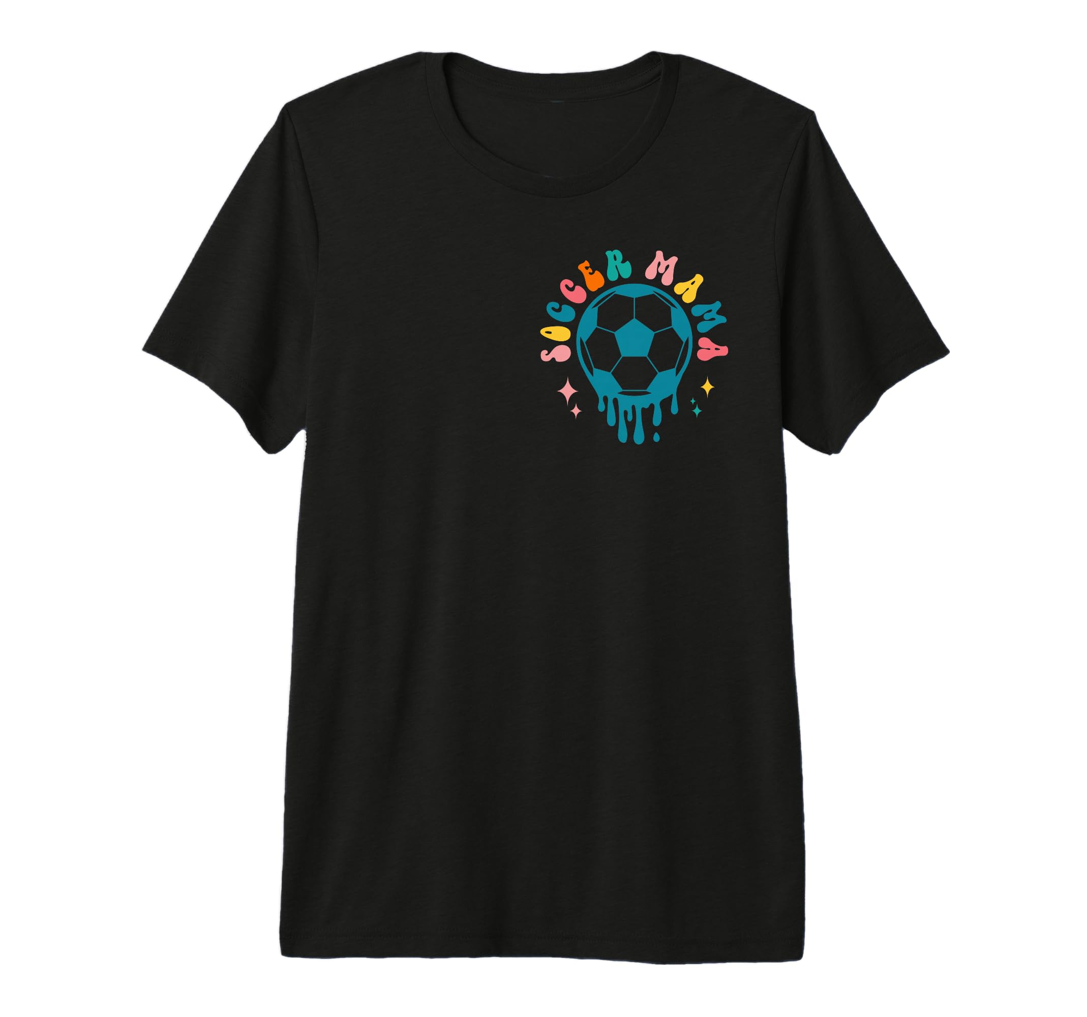Soccer Mama Soccer Lovers Fans Happy T-Shirt - Minimalist Print Unisex - T-Shirt, Sweatshirt, Hoodie