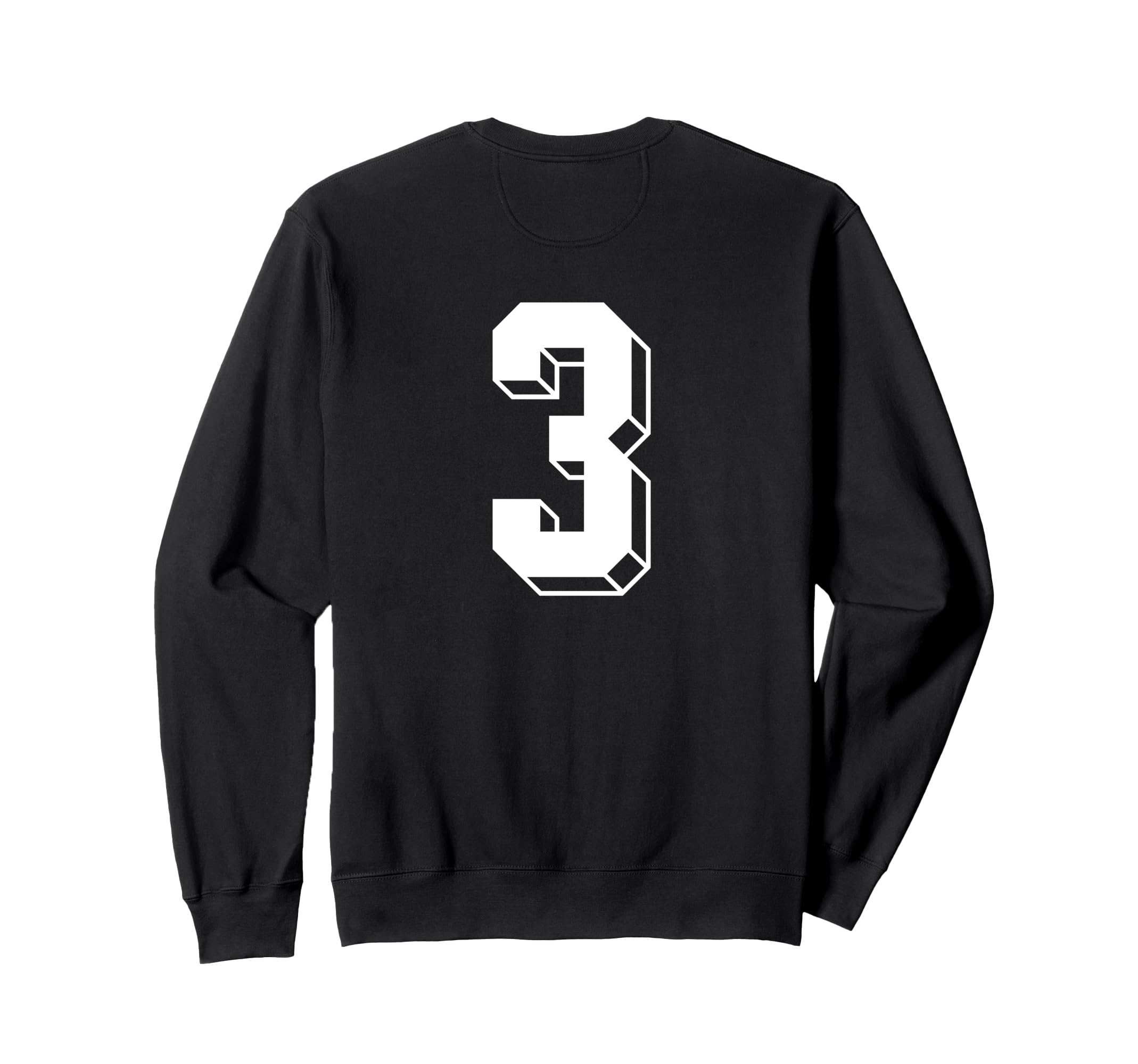 Number 3 Backside 80S 90S Team Sweatshirt - Aesthetic Graphic Men Women - T-Shirt, Sweatshirt, Hoodie