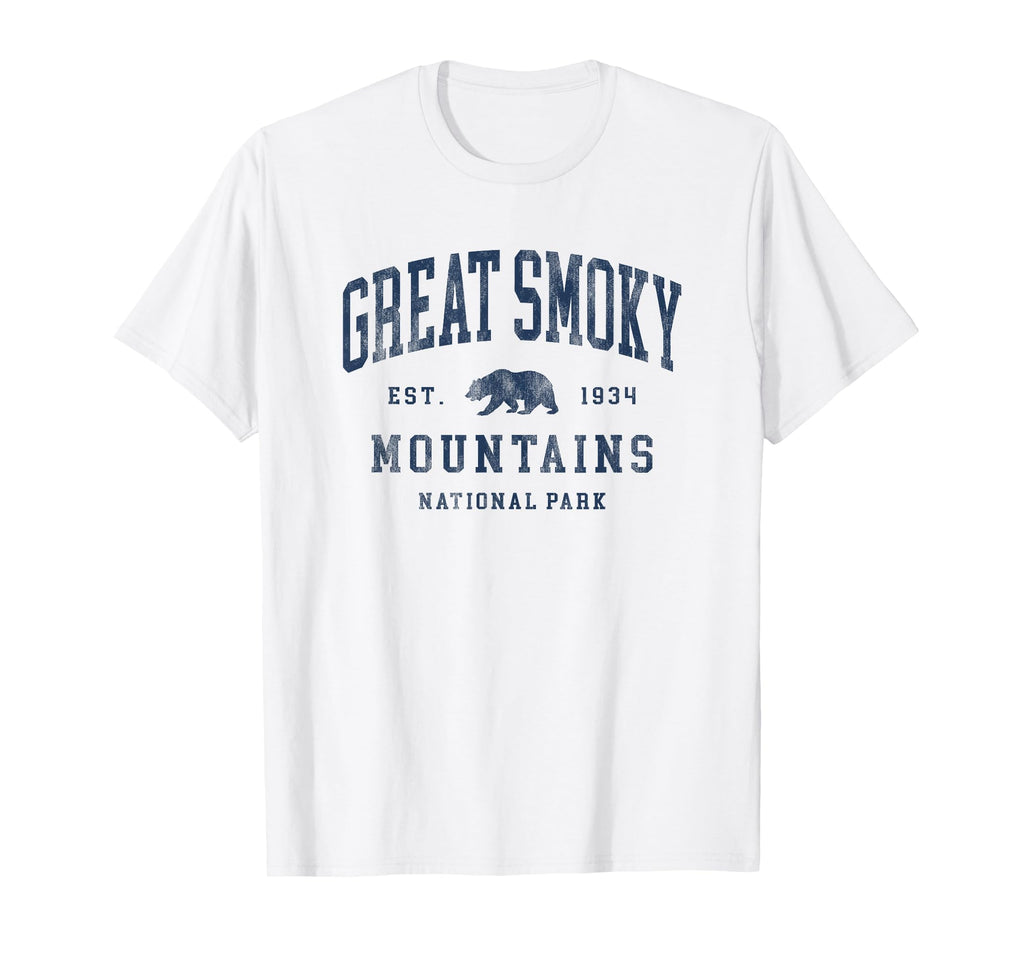 Great Smoky Mountains National Park Mens T-Shirt - Trendy Graphic Unisex - T-Shirt, Sweatshirt, Hoodie