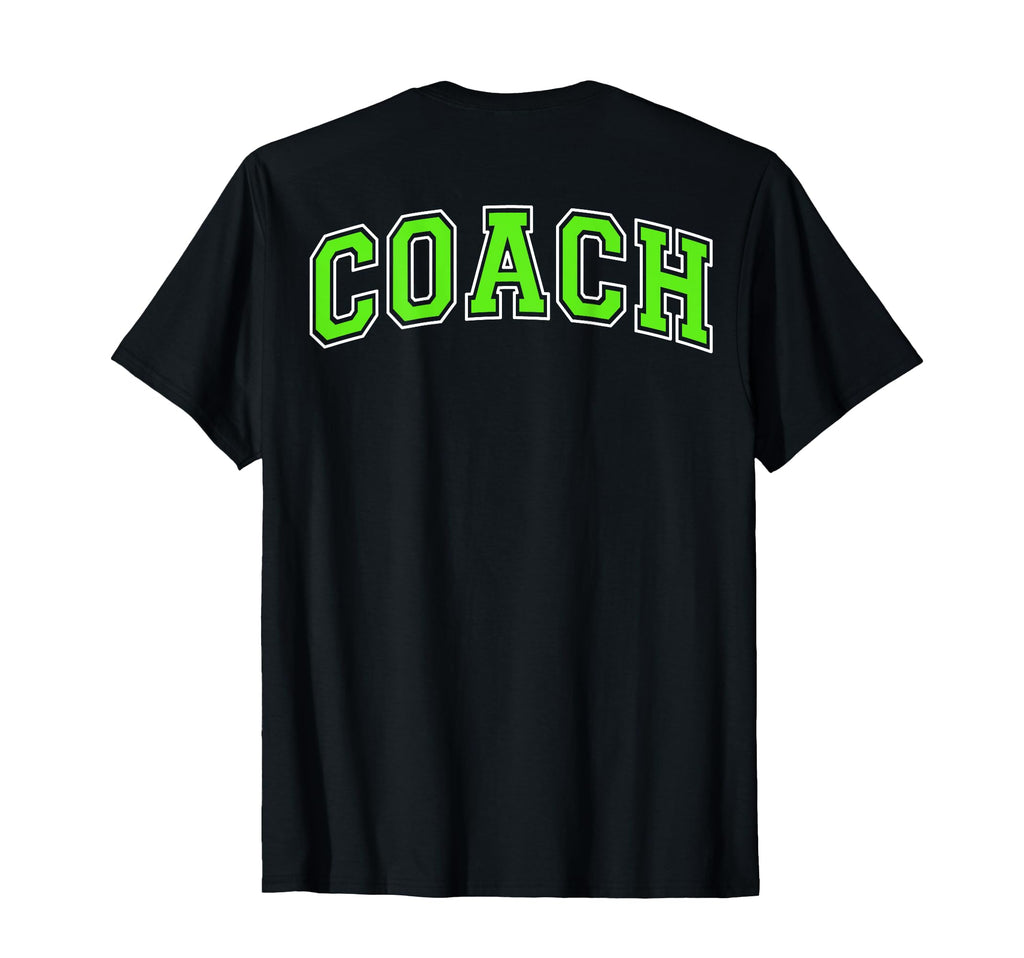 Coach Sports Trainer Lime Green T-Shirt - Aesthetic Graphic for Adults - T-Shirt, Sweatshirt, Hoodie