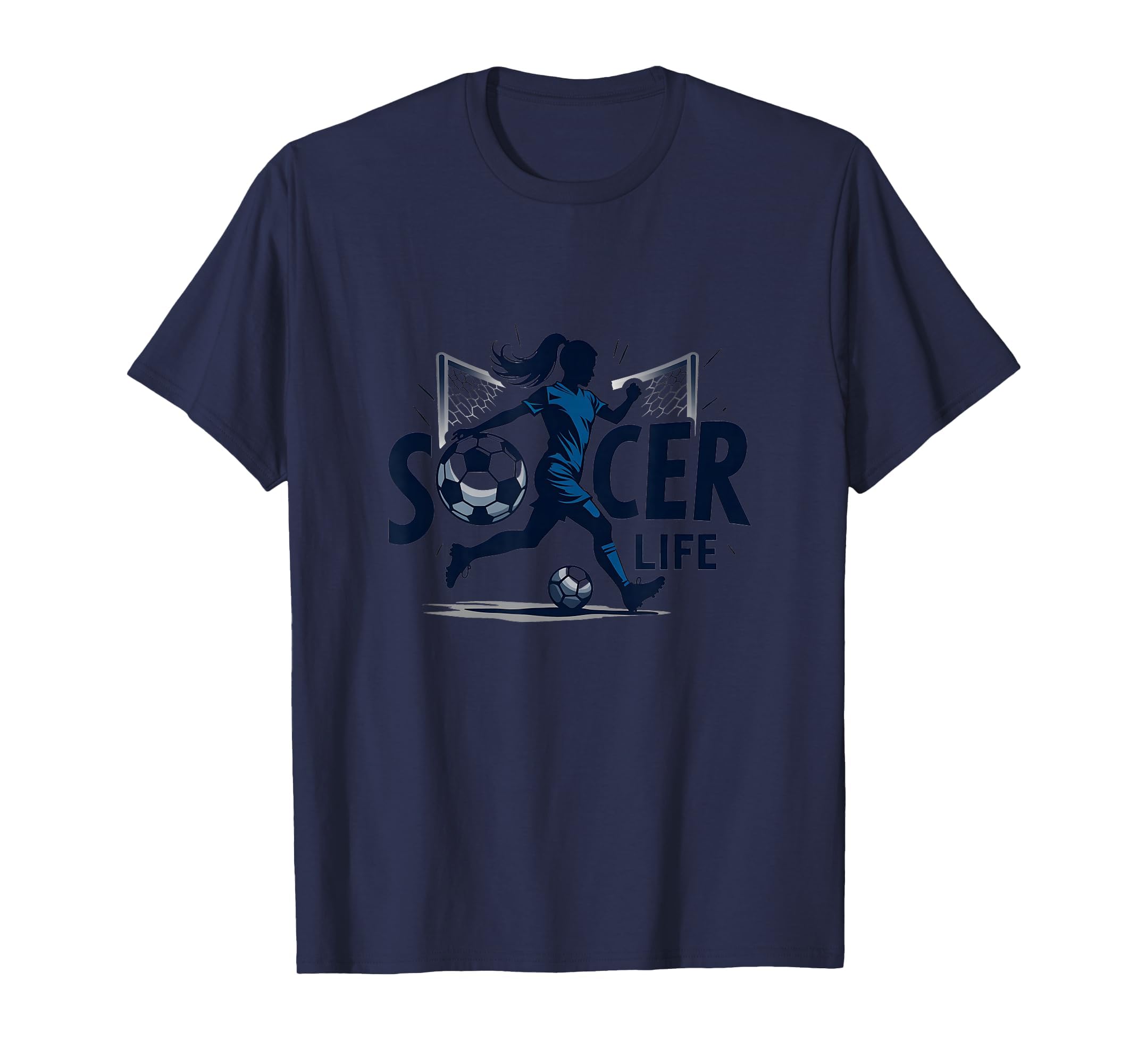 Soccer Is Life Womens Passion T-Shirt - Minimalist Print Men Women - T-Shirt, Sweatshirt, Hoodie