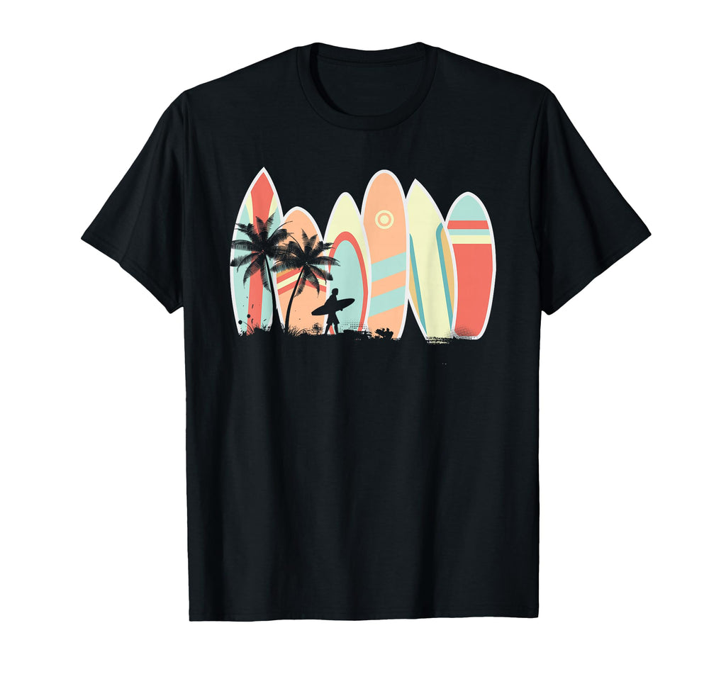 Surfboard Surfing Surfboarder T-Shirt - Casual Everyday Wear Men Women - T-Shirt, Sweatshirt, Hoodie
