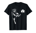 Rottweiler Playing Soccer Dog Lover Futbol T-Shirt - Graphic Print Unisex - T-Shirt, Sweatshirt, Hoodie