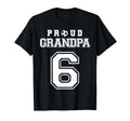 Number 6 Custom Proud Soccer Futbol T-Shirt - Aesthetic Graphic for Adults - T-Shirt, Sweatshirt, Hoodie