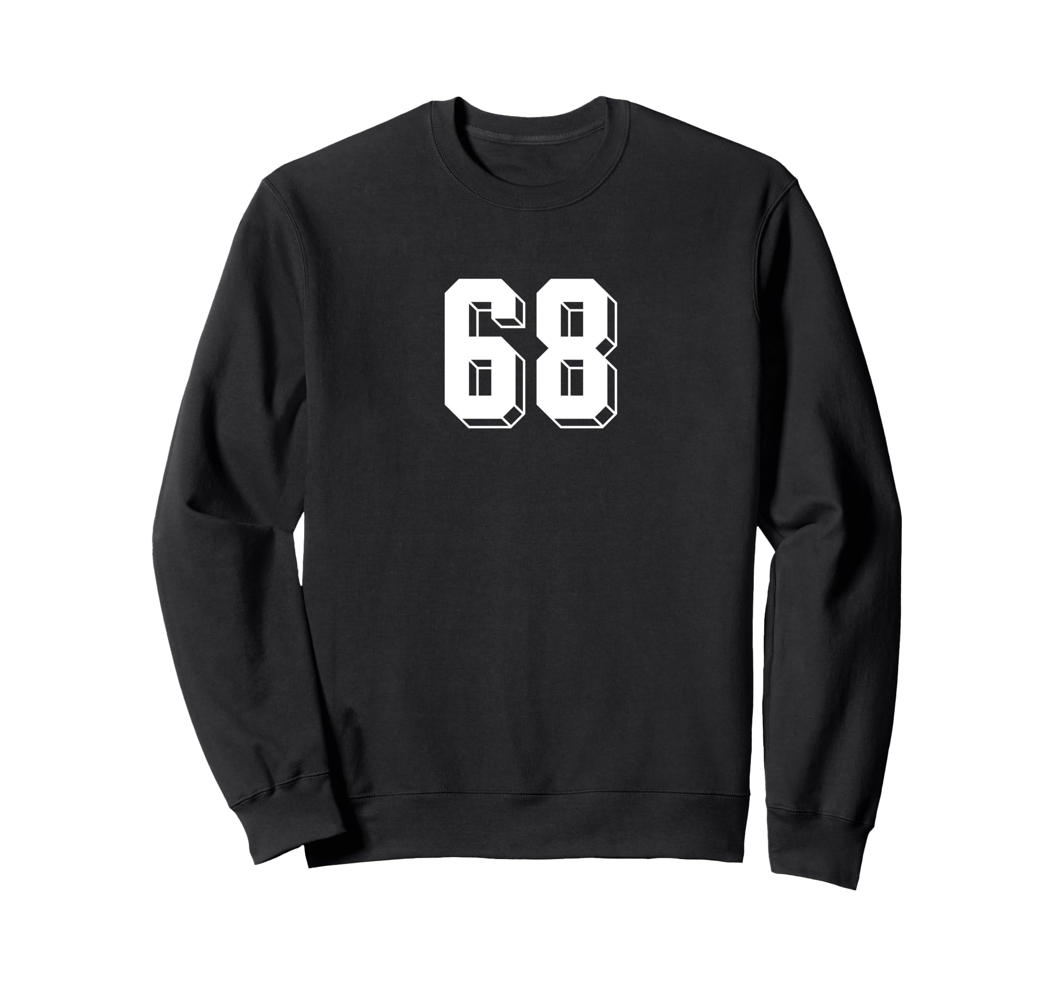 Number 68 80S 90S Soccer Team Jersey Sweatshirt - Unique Graphic Unisex - T-Shirt, Sweatshirt, Hoodie