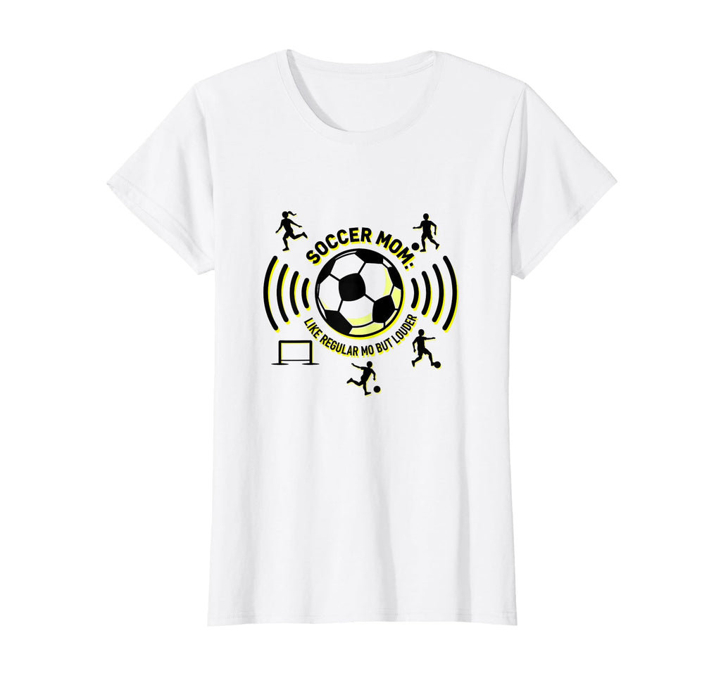 Soccer Mom Like Regular Mom But T-Shirt - Custom Art Print for Adults - T-Shirt, Sweatshirt, Hoodie