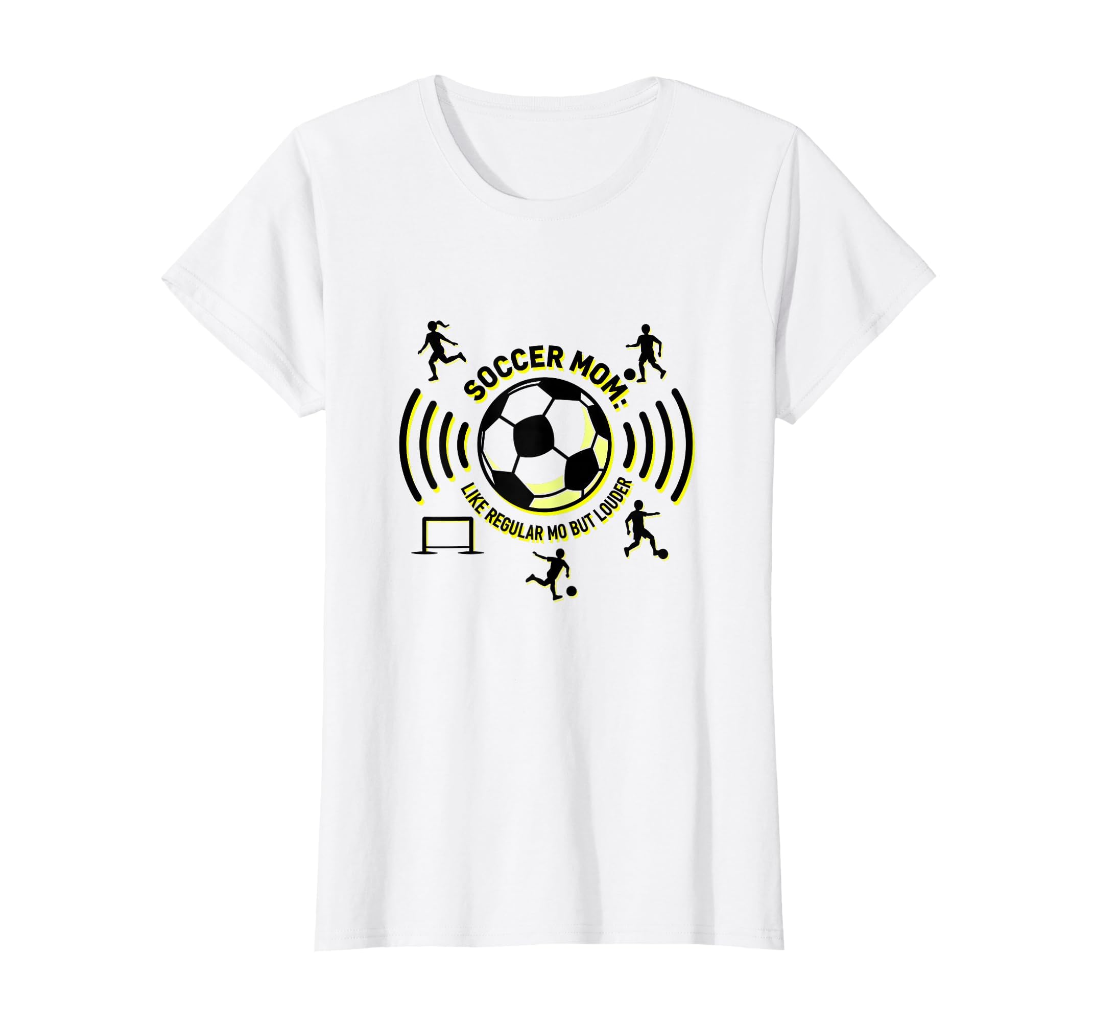 Soccer Mom Like Regular Mom But T-Shirt - Custom Art Print for Adults - T-Shirt, Sweatshirt, Hoodie