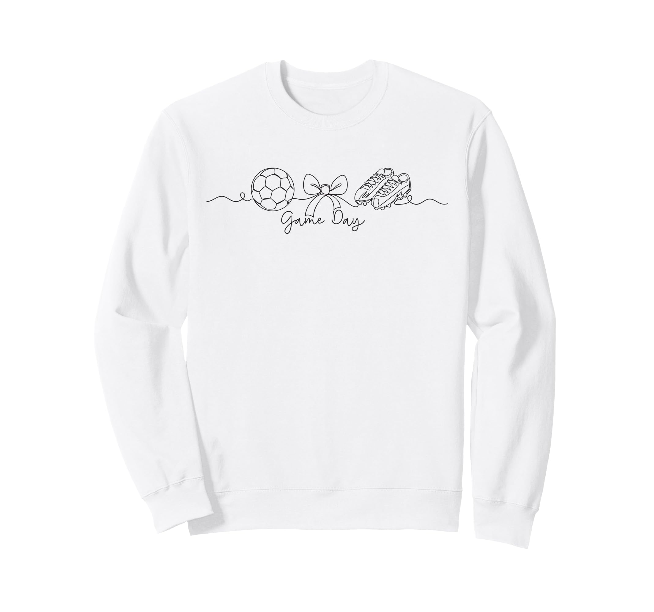 Soccer Mom Game Day Soccer Fan Sweatshirt - Trendy Graphic for Adults - T-Shirt, Sweatshirt, Hoodie