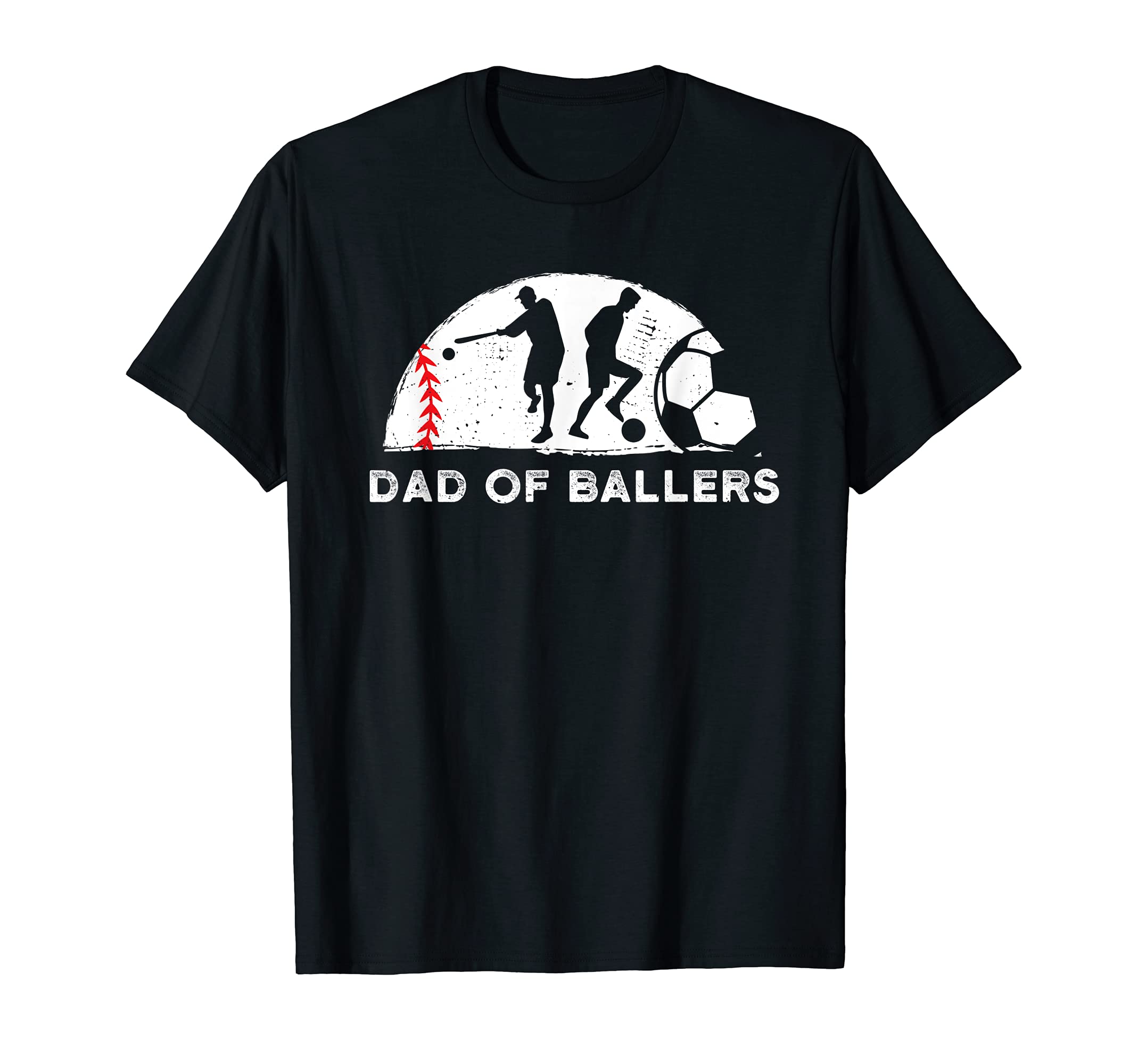 Dad Ballers Father Son Soccer T-Shirt - Aesthetic Graphic Men Women - T-Shirt, Sweatshirt, Hoodie