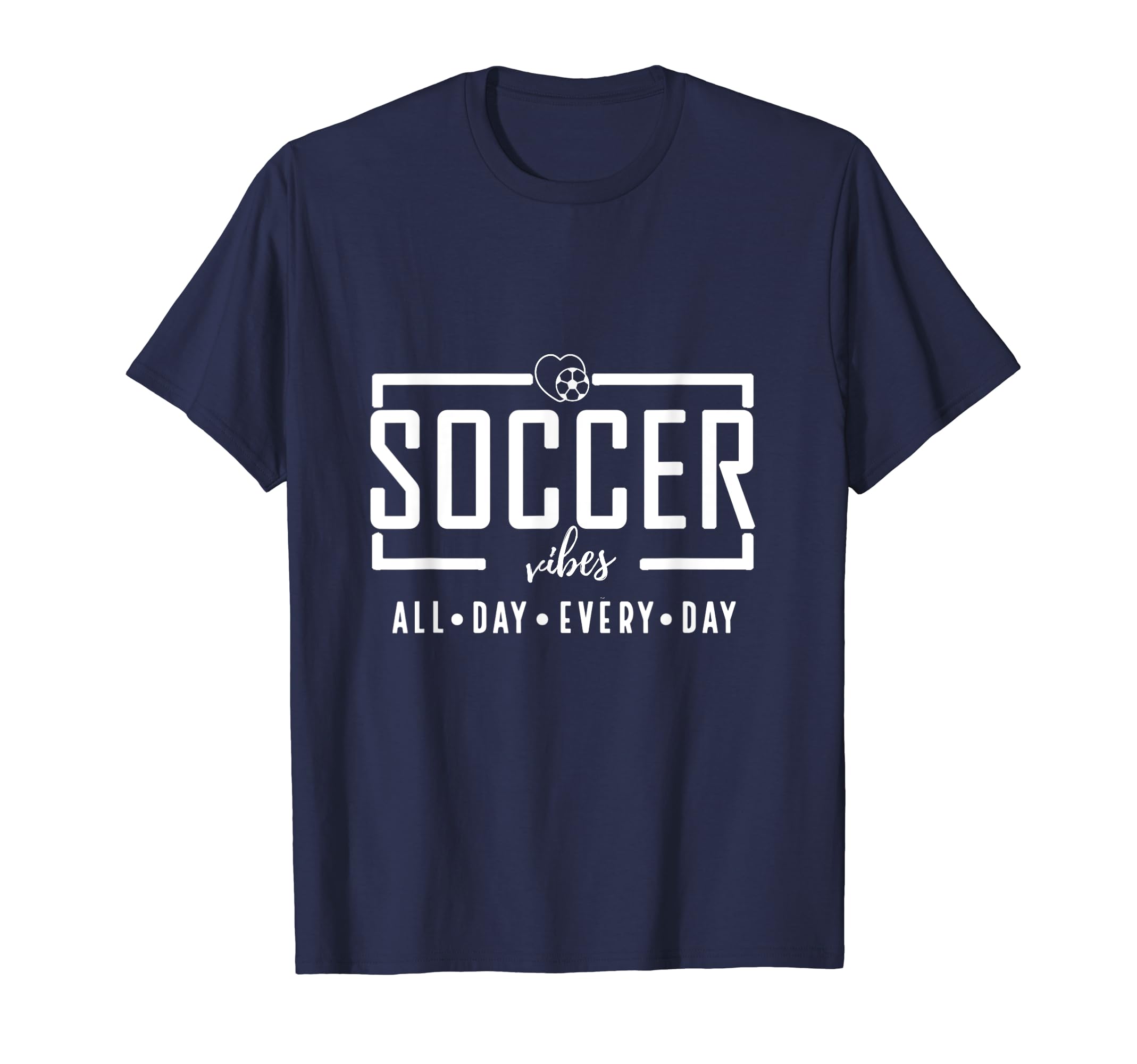 Soccer Vibes Funny Soccer Lover T-Shirt - Unique Graphic Unisex - T-Shirt, Sweatshirt, Hoodie