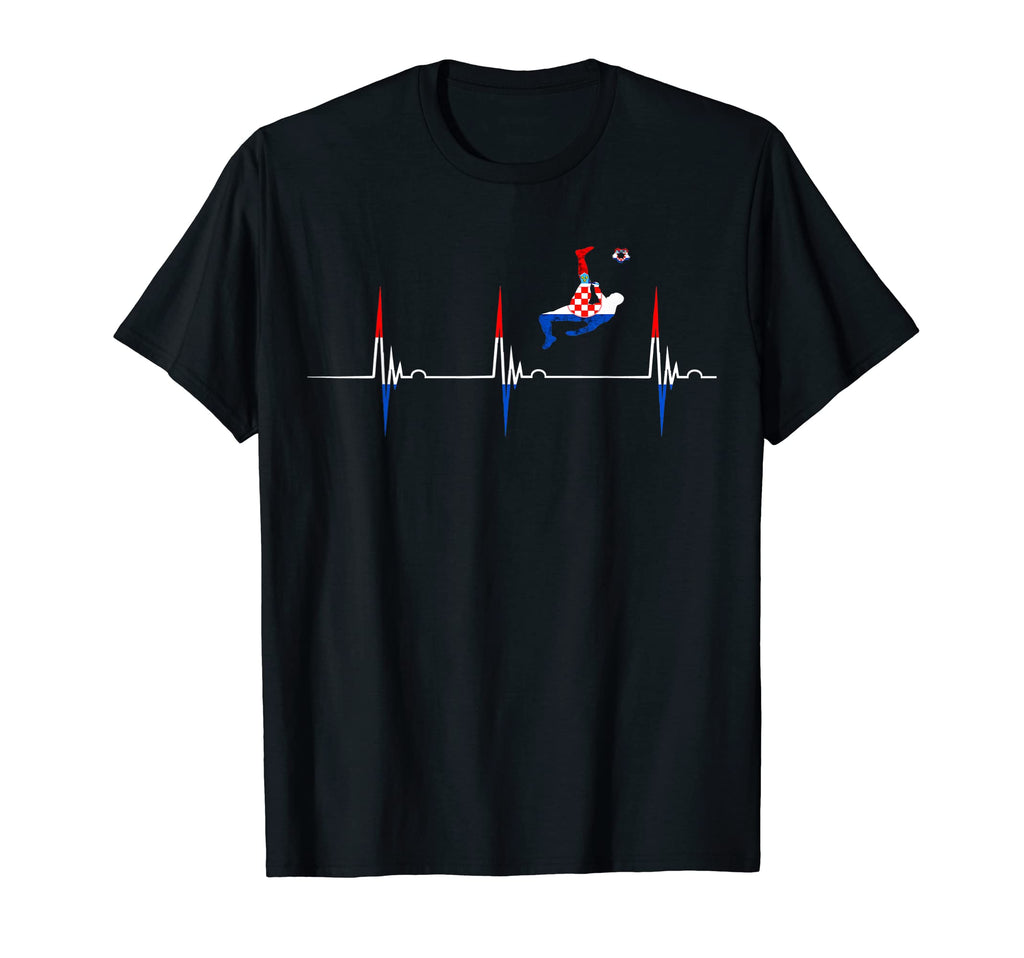 Croatian Flag Croatian Soccer T-Shirt - Minimalist Print for Adults - T-Shirt, Sweatshirt, Hoodie
