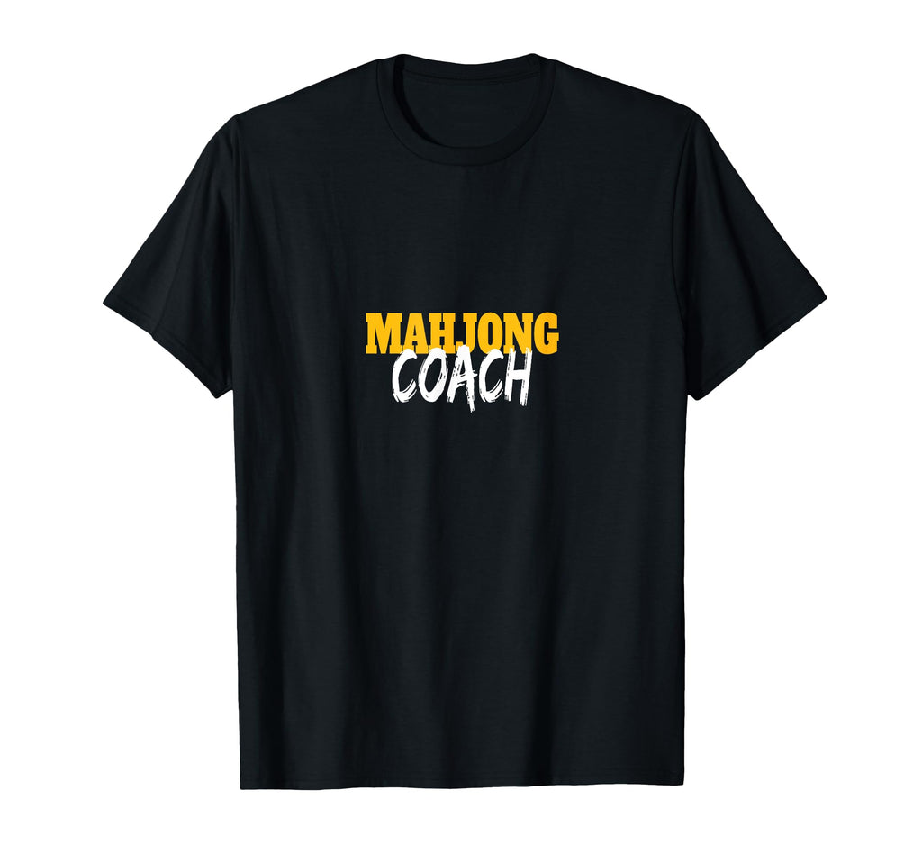 Mahjong Coach Coaching Trainer Teacher T-Shirt - Unique Graphic Men Women - T-Shirt, Sweatshirt, Hoodie
