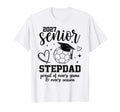 2027 Senior Soccer Stepdad Proud Family T-Shirt - Custom Art Print Unisex - T-Shirt, Sweatshirt, Hoodie
