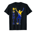 Bosnia Futbol Football Soccer Team Soccer T-Shirt - Trendy Graphic Unisex - T-Shirt, Sweatshirt, Hoodie
