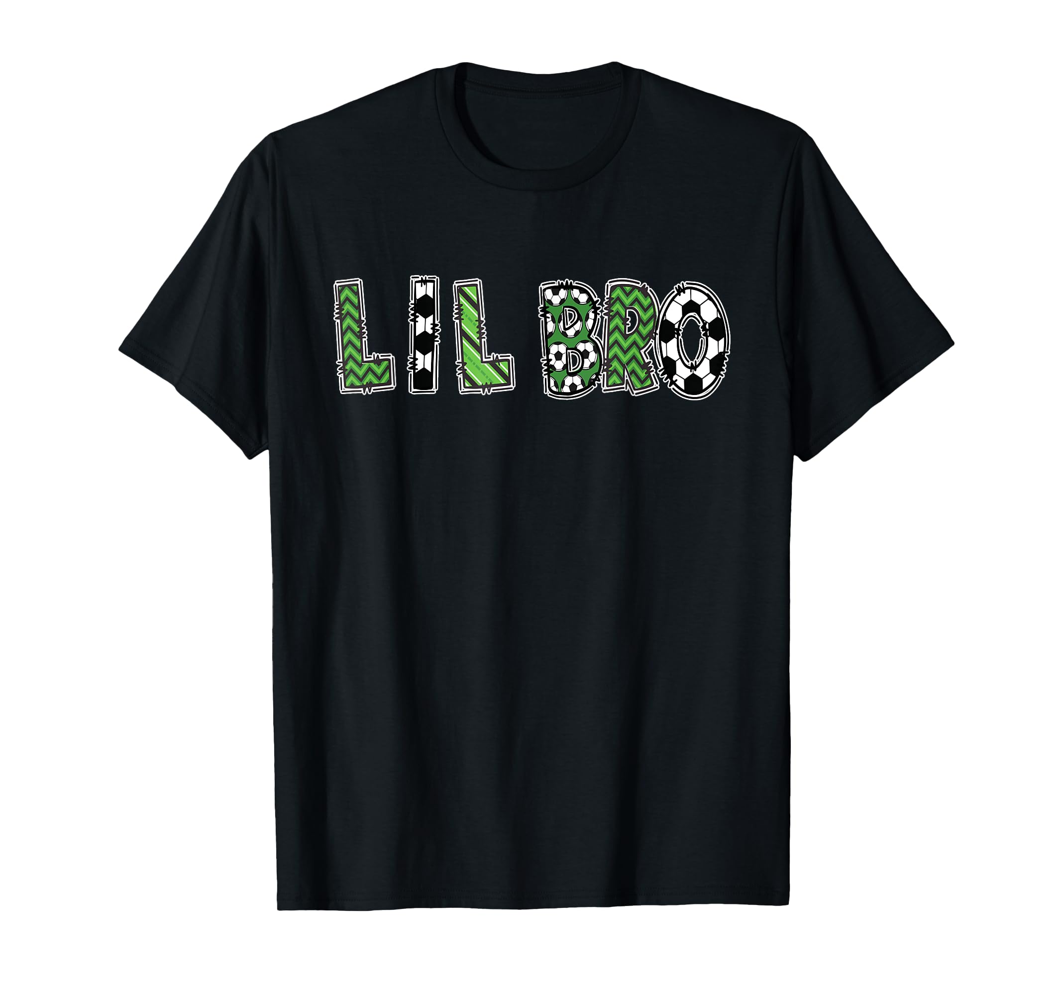Soccer Brother Lil Bro Birthday Party T-Shirt - Aesthetic Graphic Men Women - T-Shirt, Sweatshirt, Hoodie