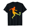 Soccer Player Silhouette Soccer T-Shirt - Casual Everyday Wear Men Women - T-Shirt, Sweatshirt, Hoodie