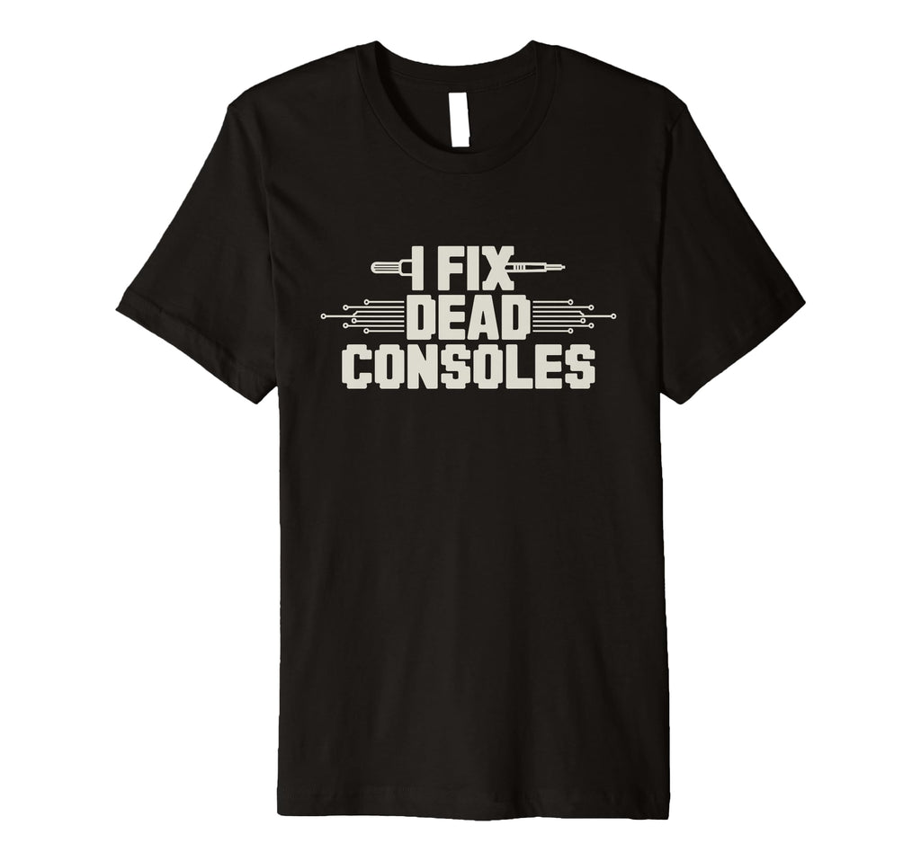 Gaming Repair Console Restoration Arcade T-Shirt - Novelty Apparel Unisex - T-Shirt, Sweatshirt, Hoodie