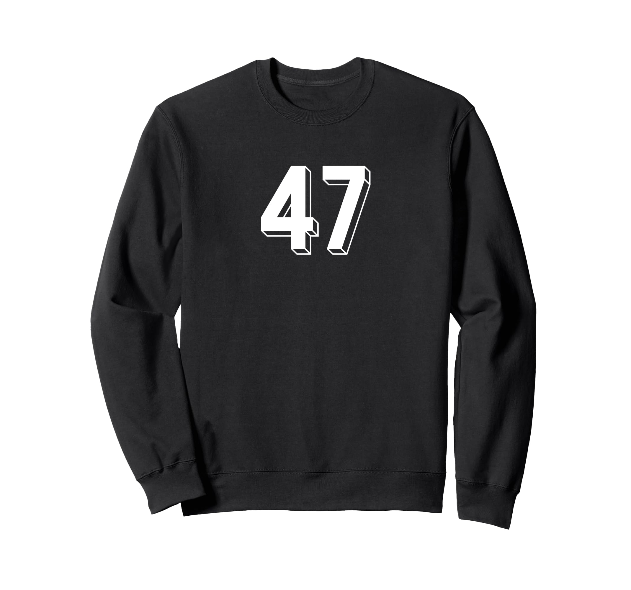 Number 47 80S 90S Soccer Team Sweatshirt - Minimalist Print Men Women - T-Shirt, Sweatshirt, Hoodie