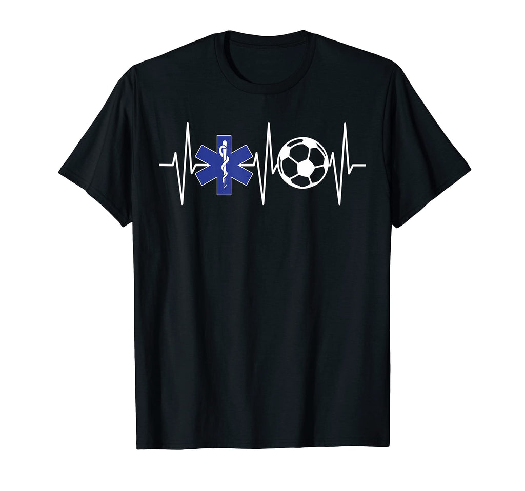 Ems Soccer Player Emt Paramedic T-Shirt - Custom Art Print Men Women - T-Shirt, Sweatshirt, Hoodie
