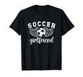 Soccer Girlfriend Hearts Soccer T-Shirt - Novelty Apparel for Adults - T-Shirt, Sweatshirt, Hoodie