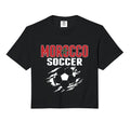 Morocco Soccer Lovers Jersey T-Shirt - Casual Everyday Wear for Adults - T-Shirt, Sweatshirt, Hoodie