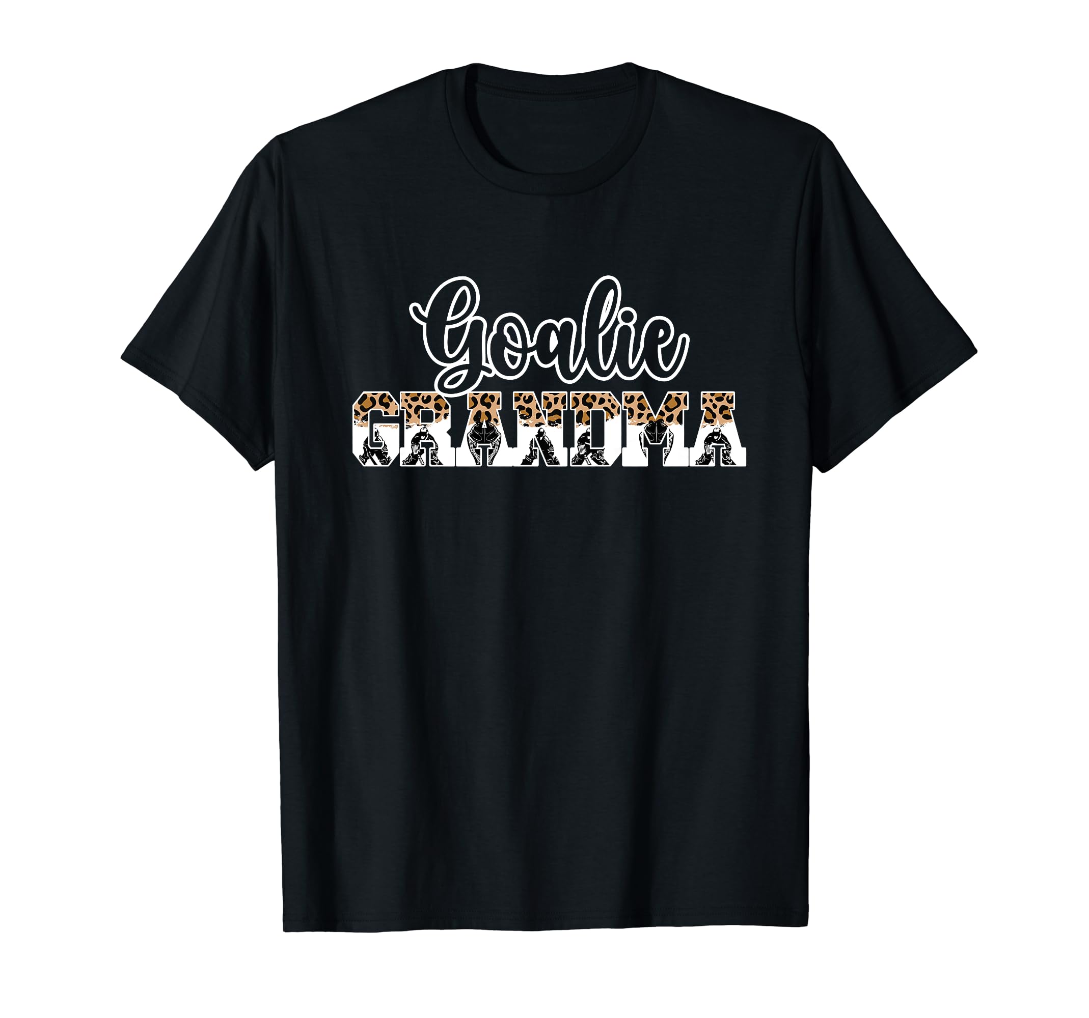 Ice Hockey Goalie Grandma Hockey Keeper T-Shirt - Custom Art Print Unisex - T-Shirt, Sweatshirt, Hoodie