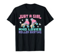 Roller Skates Just Who Loves Roller T-Shirt - Trendy Graphic for Adults - T-Shirt, Sweatshirt, Hoodie