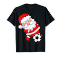 Santa Soccer Player Santa Soccer Santa T-Shirt - Unique Graphic for Adults - T-Shirt, Sweatshirt, Hoodie