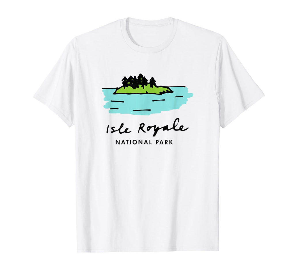 Family Vacation Isle Royale National Park T-Shirt - Minimalist Print Unisex - T-Shirt, Sweatshirt, Hoodie
