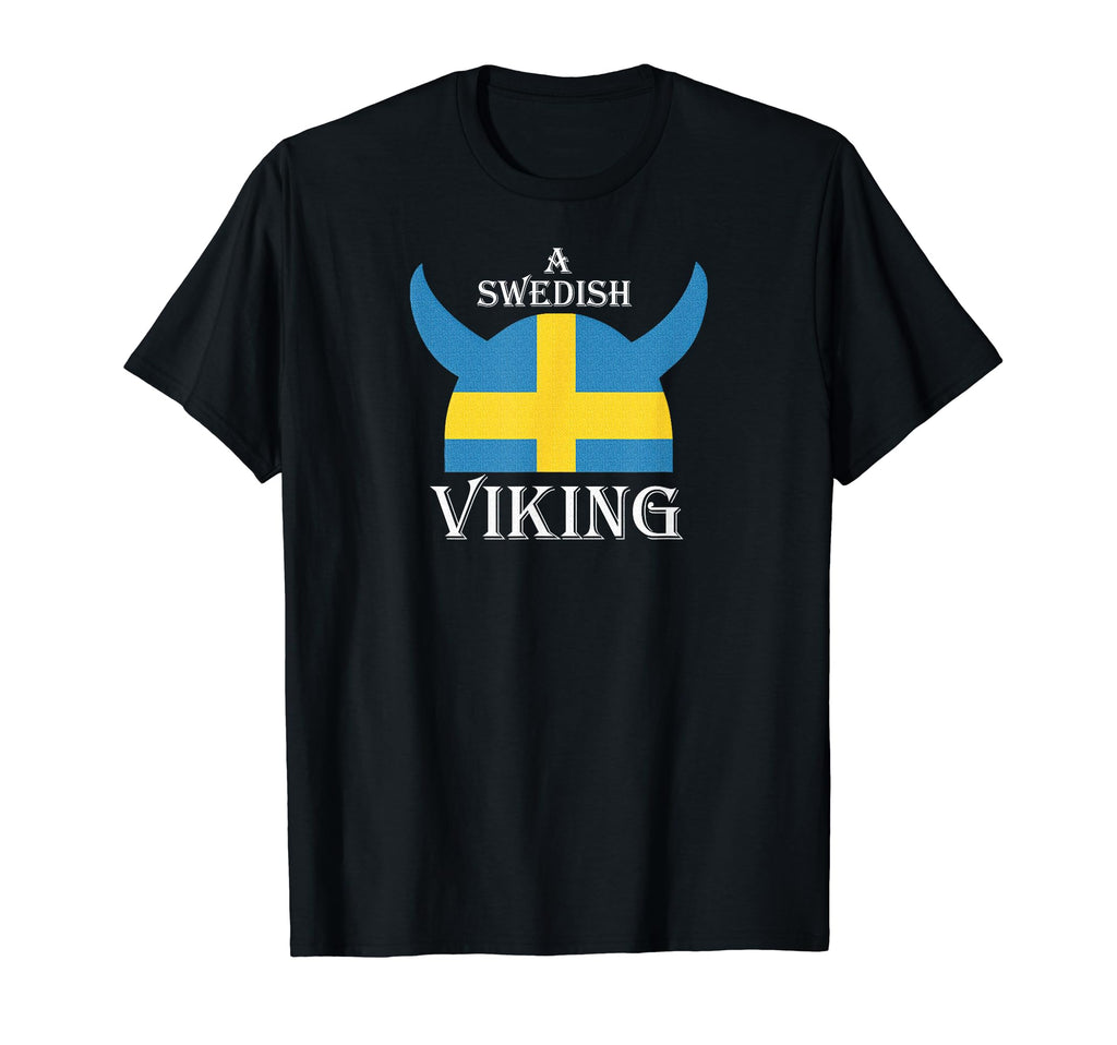 Sweden Swedish Viking T-Shirt - Minimalist Print for Adults - T-Shirt, Sweatshirt, Hoodie
