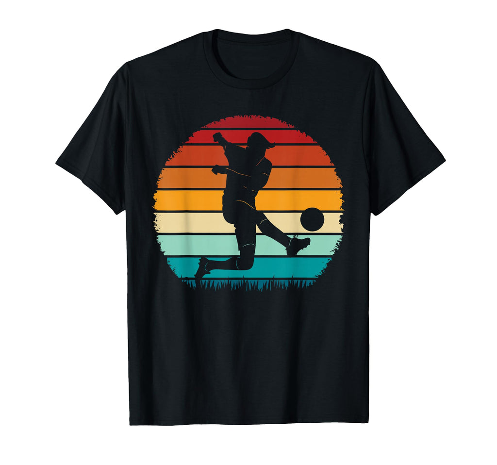 Soccer Players Sunset Colors Soccer T-Shirt - Streetwear Style Unisex - T-Shirt, Sweatshirt, Hoodie
