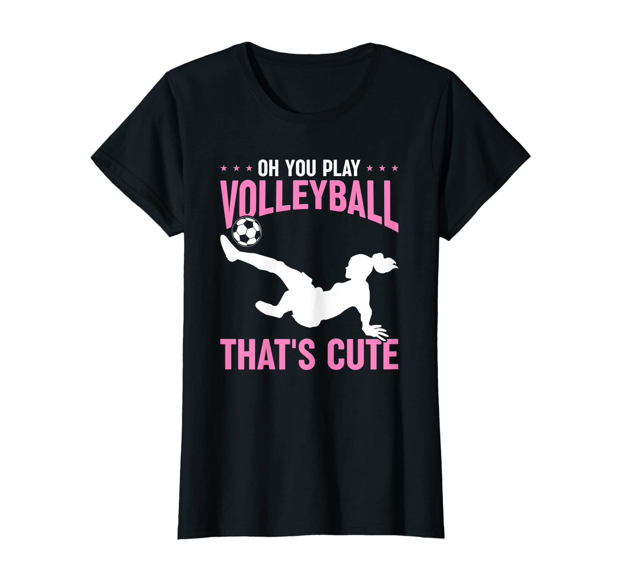 Soccer Player Oh You Play Volleyball Thats T-Shirt - Novelty Apparel Unisex - T-Shirt, Sweatshirt, Hoodie
