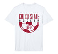 Chico State Wildcats Soccer Arch T-Shirt - Casual Everyday Wear for Adults - T-Shirt, Sweatshirt, Hoodie