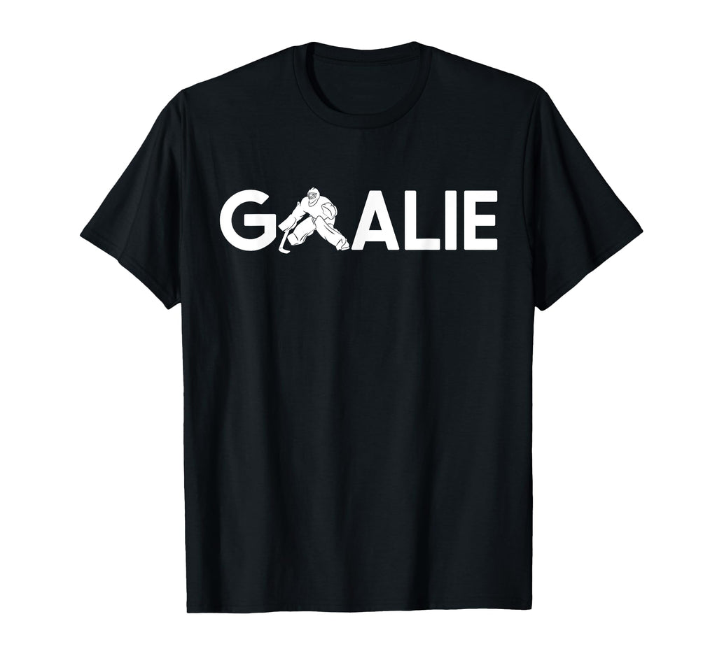 Ice Hockey Goalie Goaltender Ice Hockey T-Shirt - Unique Graphic Unisex - T-Shirt, Sweatshirt, Hoodie