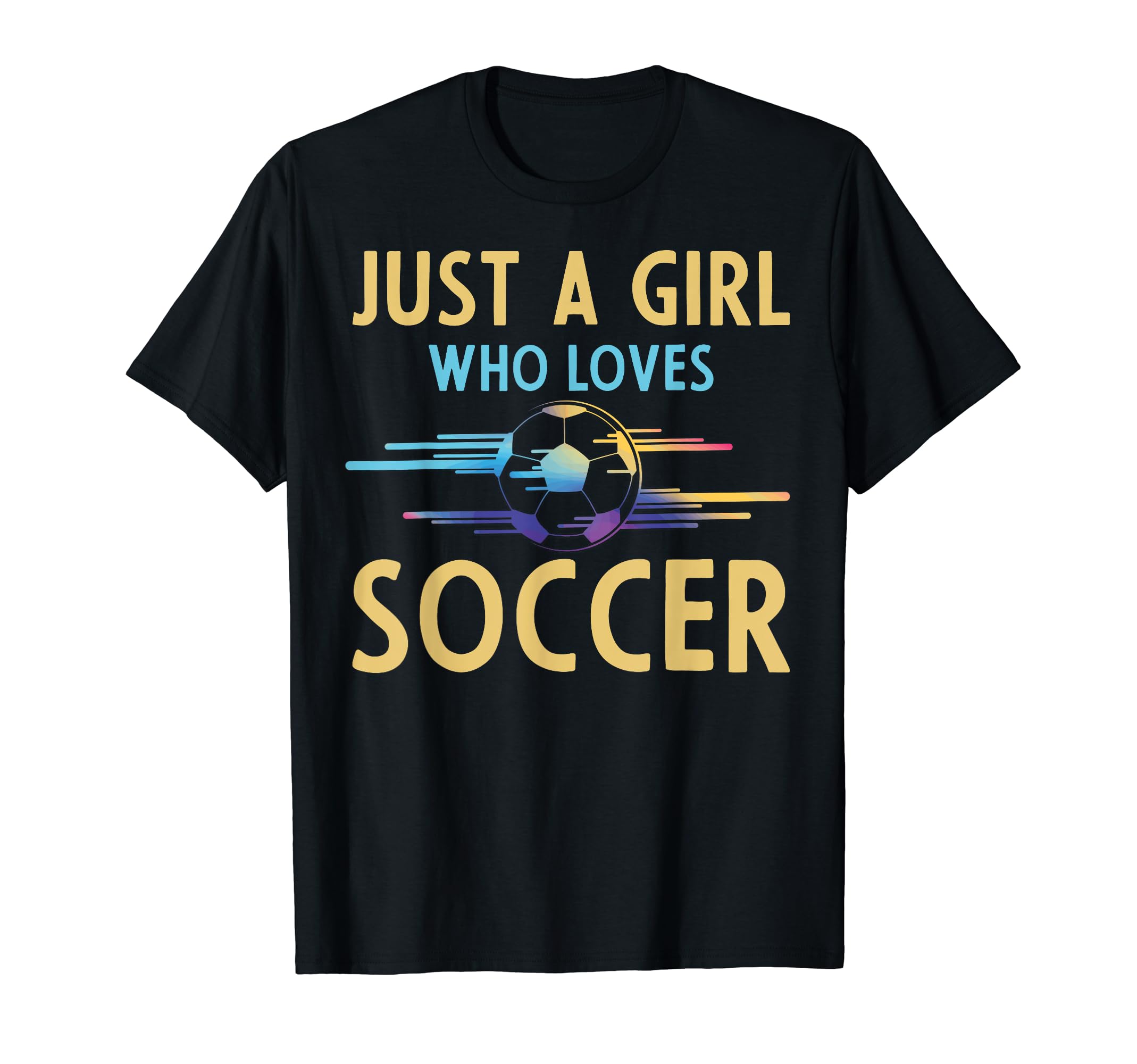Soccer Fans Just Who Loves Soccer T-Shirt - Minimalist Print Men Women - T-Shirt, Sweatshirt, Hoodie
