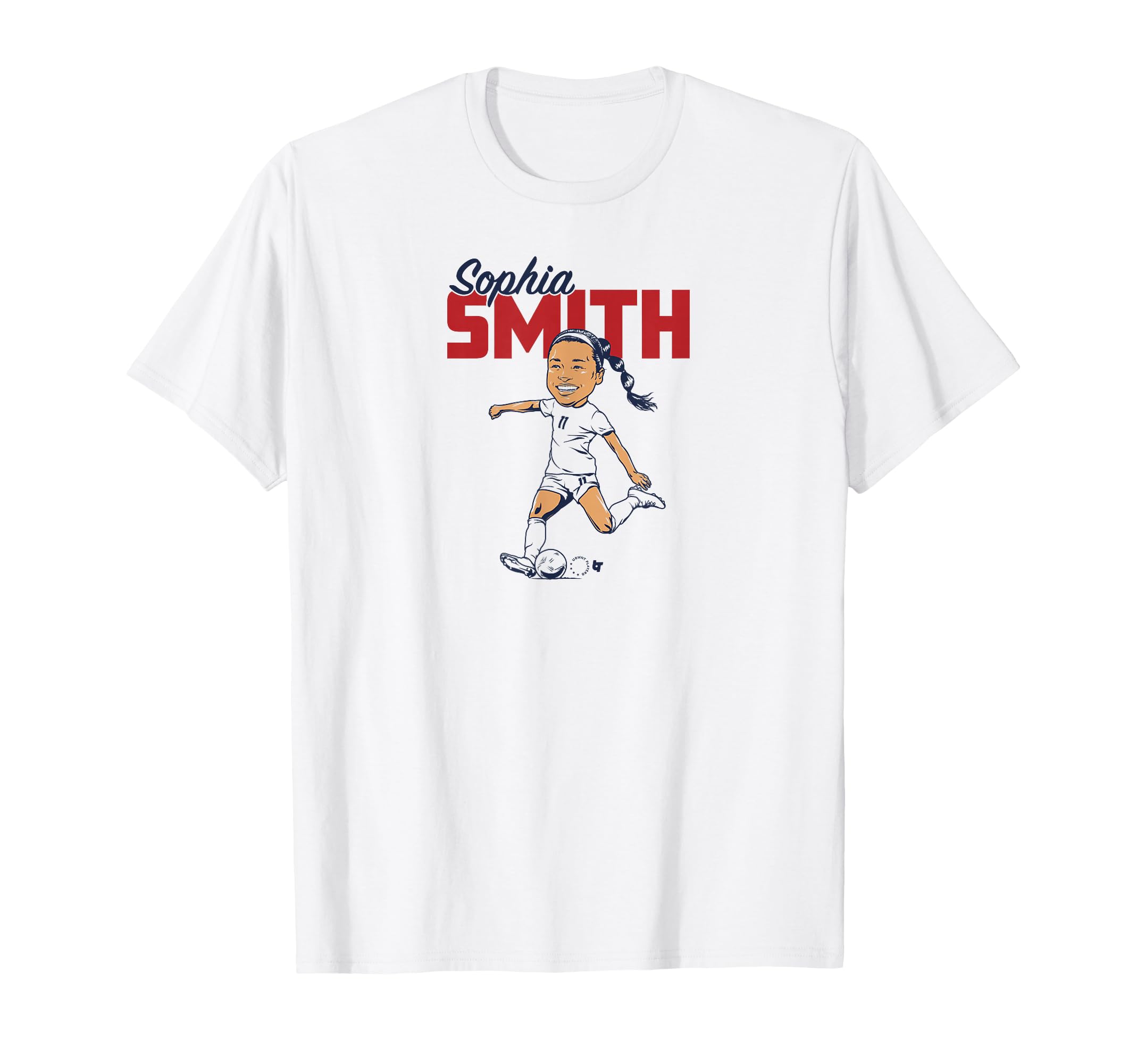 Sophia Smith Caricature Uswnt Players T-Shirt - Custom Art Print Men Women - T-Shirt, Sweatshirt, Hoodie