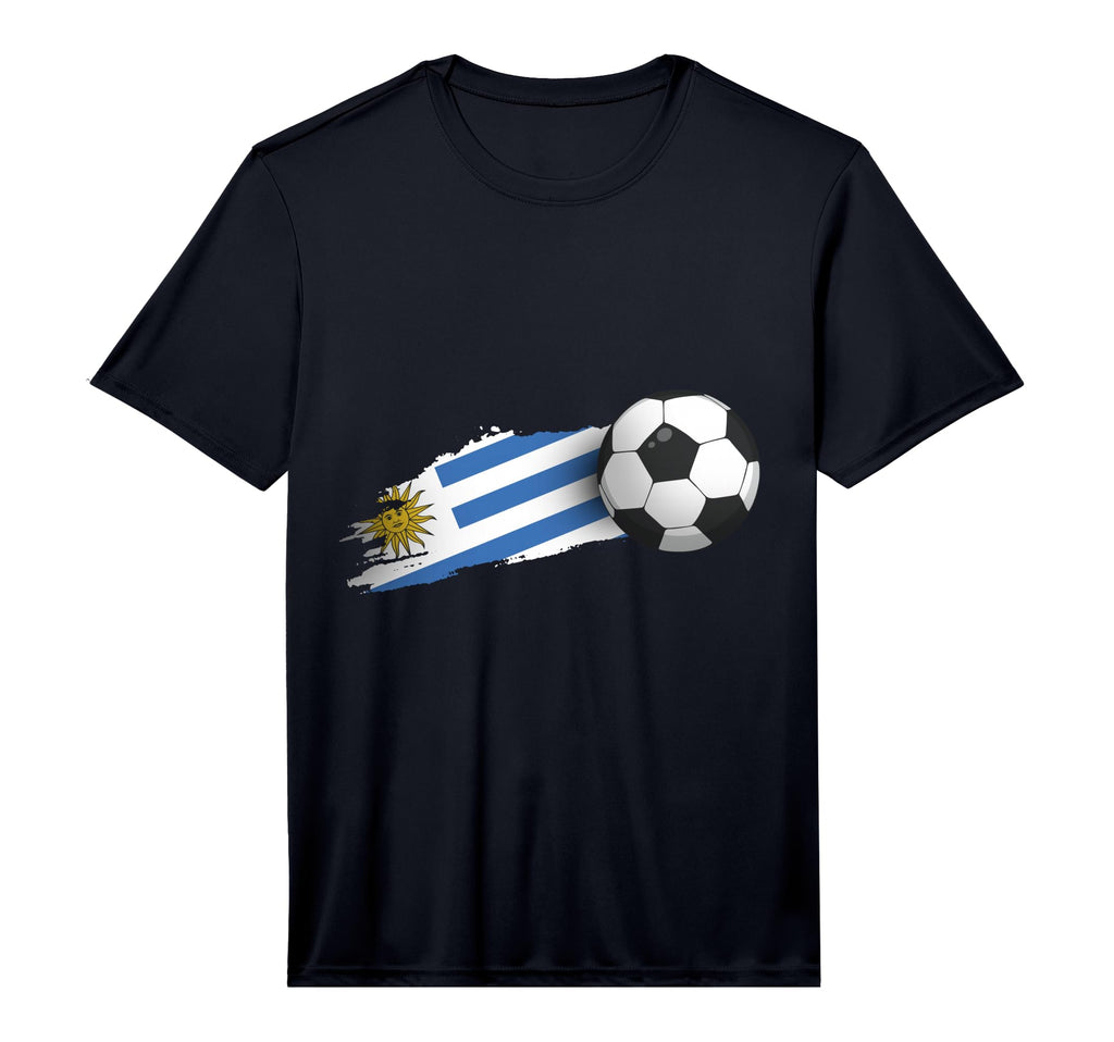 Uruguay Soccer Ball Performance T-Shirt - Aesthetic Graphic Unisex - T-Shirt, Sweatshirt, Hoodie