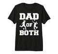 Mens Dad Both Funny Soccer T-Shirt - Streetwear Style for Adults - T-Shirt, Sweatshirt, Hoodie