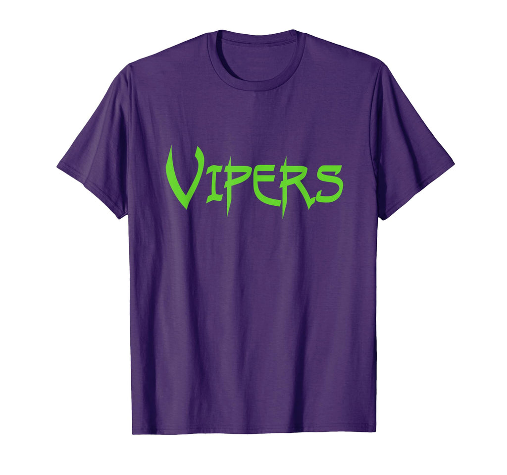 Go Vipers Football Baseball Basketball T-Shirt - Aesthetic Graphic Unisex - T-Shirt, Sweatshirt, Hoodie