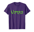Go Vipers Football Baseball Basketball T-Shirt - Aesthetic Graphic Unisex - T-Shirt, Sweatshirt, Hoodie