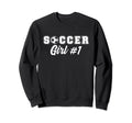 Soccer Number One Sweatshirt - Fun Novelty Design for Adults - T-Shirt, Sweatshirt, Hoodie