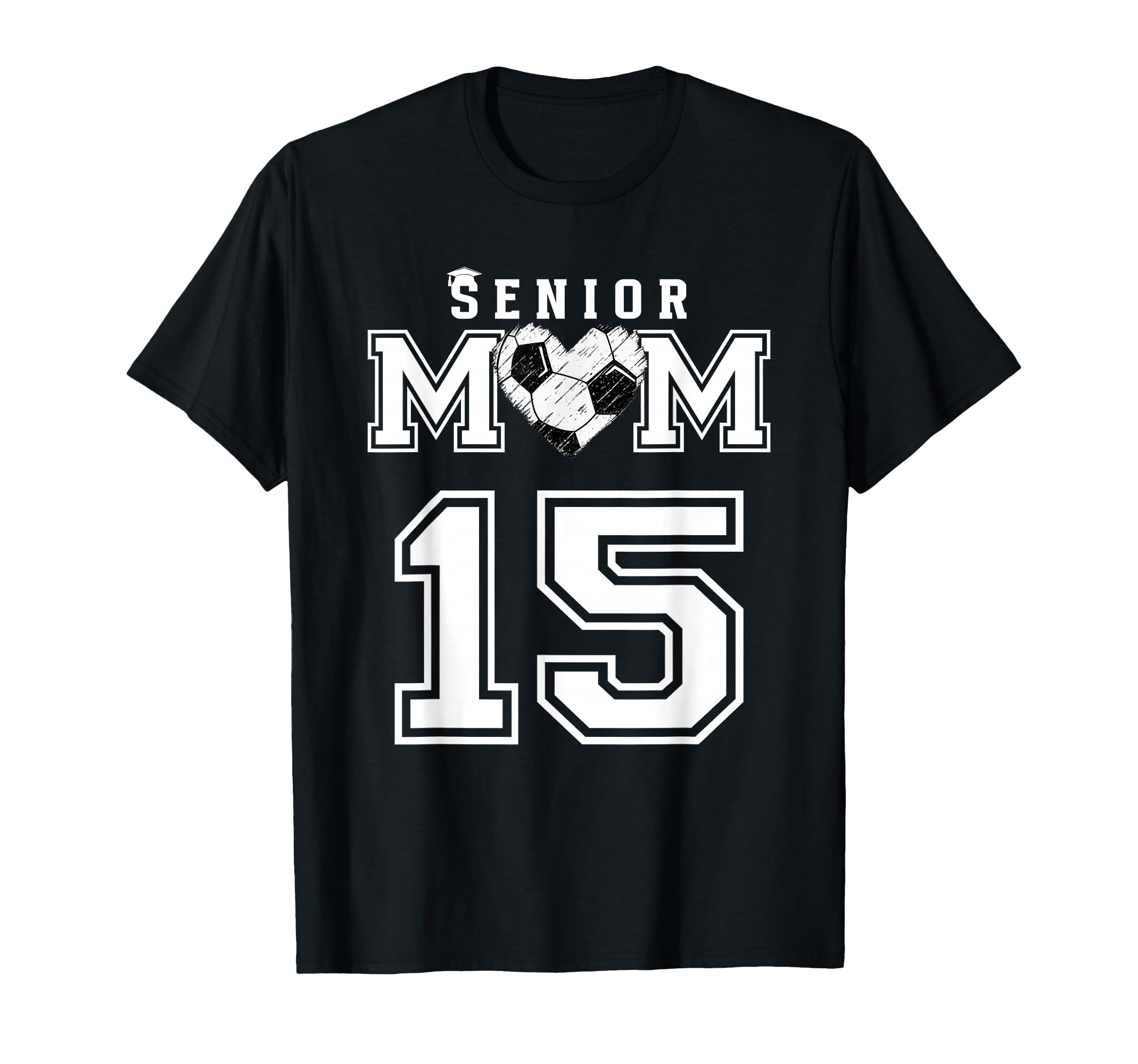 Proud Senior Soccer Mom Custom Jersey T-Shirt - Novelty Apparel Men Women - T-Shirt, Sweatshirt, Hoodie