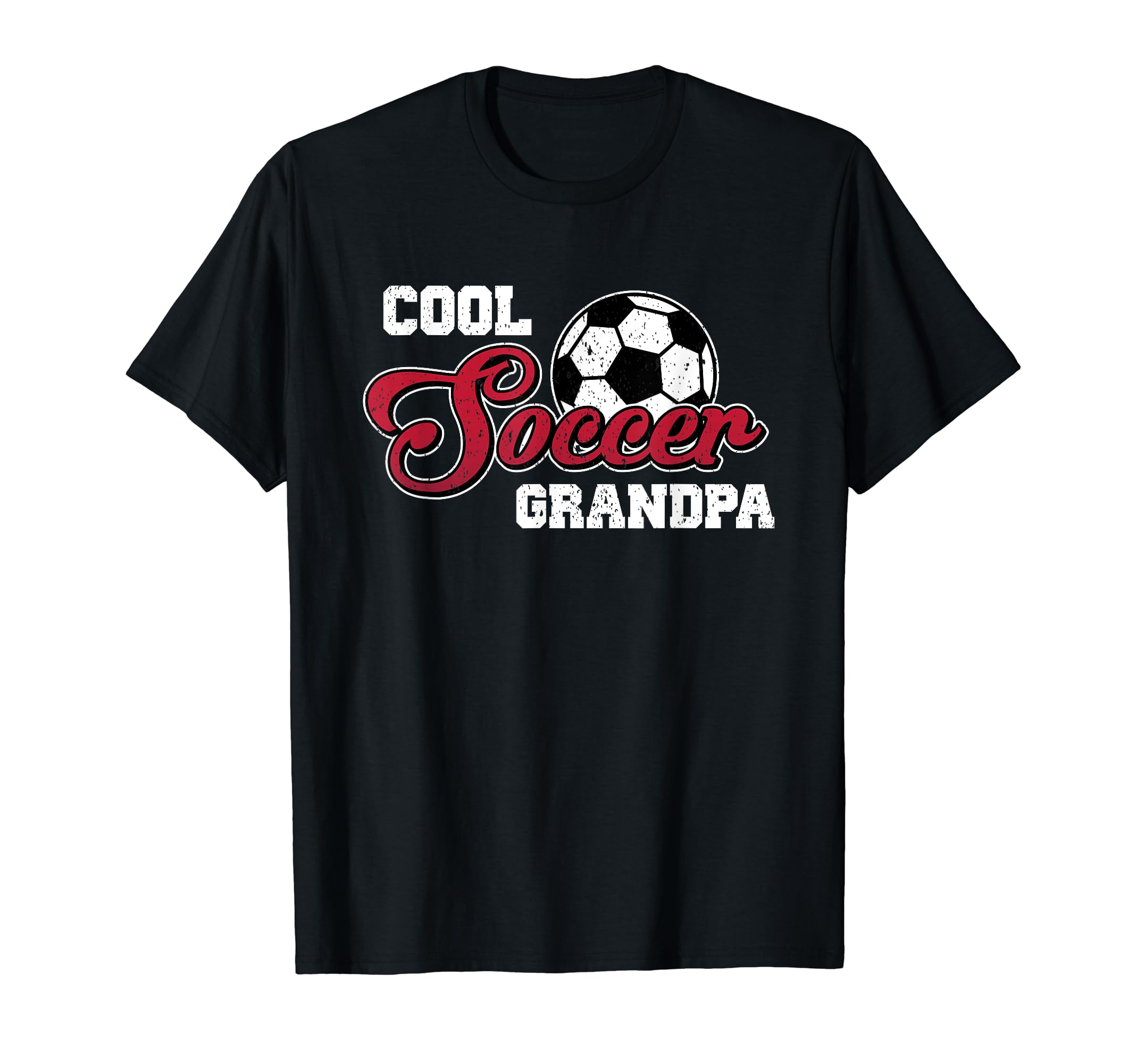 Funny Soccer Dad Grandpa Papa T-Shirt - Minimalist Print Men Women - T-Shirt, Sweatshirt, Hoodie