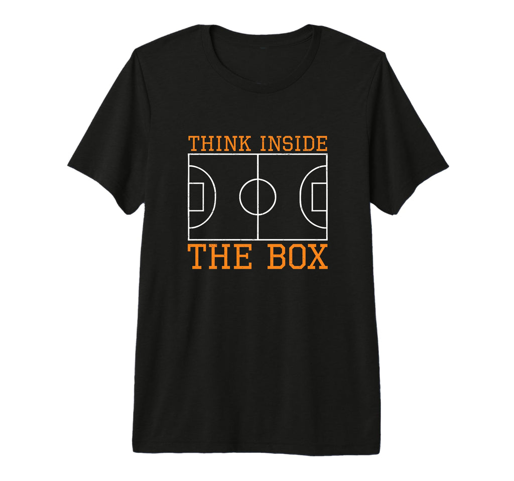 Think Inside Box Futsal Court Futsal T-Shirt - Minimalist Print Unisex - T-Shirt, Sweatshirt, Hoodie