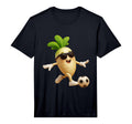 Mens Daikon Radish Soccer Vegetable T-Shirt - Unique Graphic for Adults - T-Shirt, Sweatshirt, Hoodie