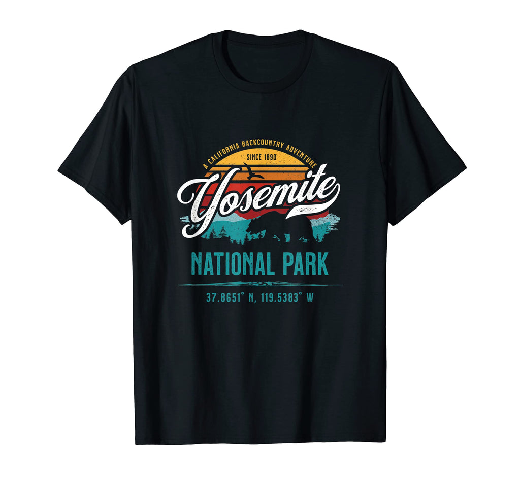 Yosemite National Park Sun Vacation T-Shirt - Novelty Apparel Unisex - T-Shirt, Sweatshirt, Hoodie
