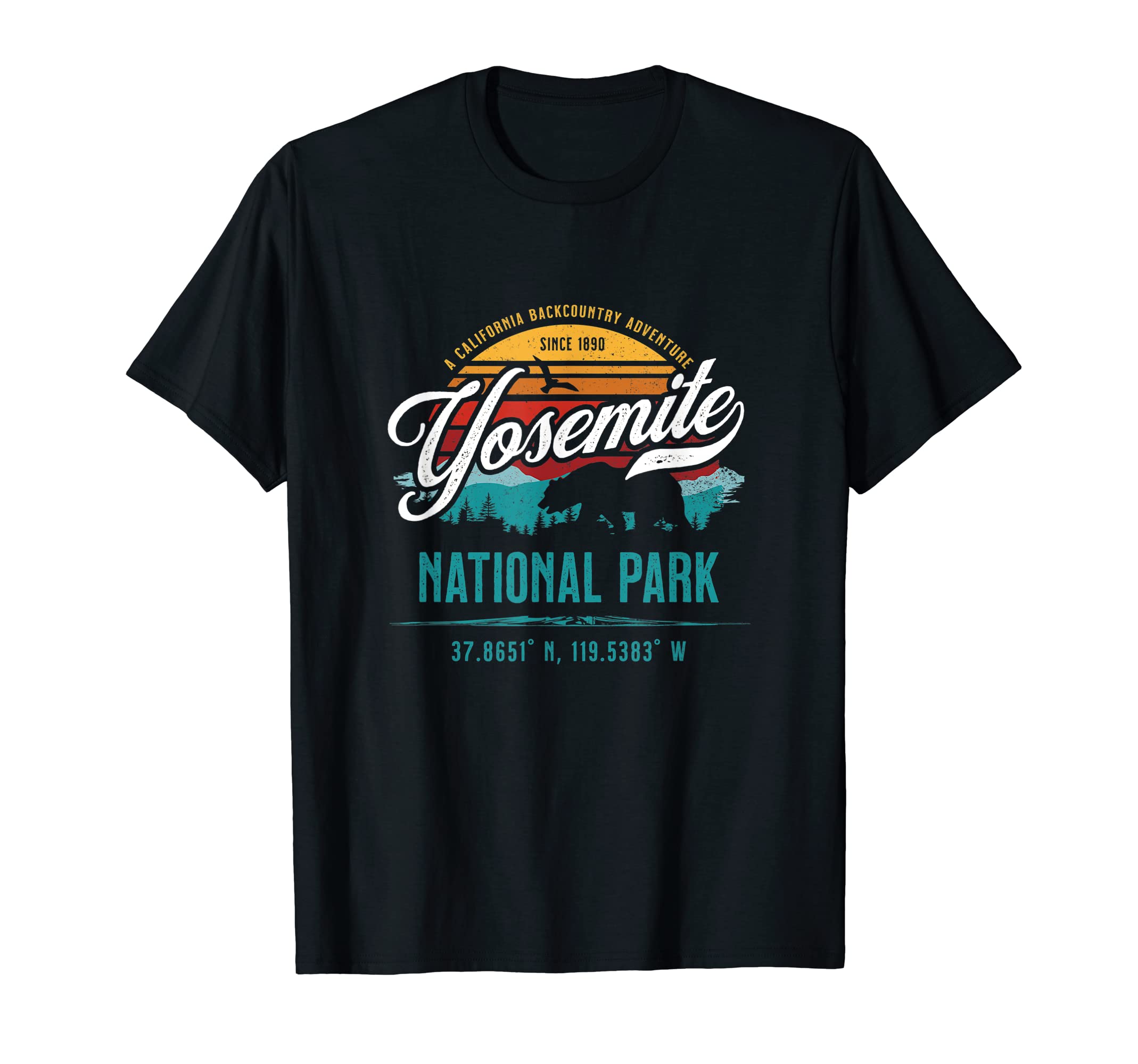 Yosemite National Park Sun Vacation T-Shirt - Novelty Apparel Unisex - T-Shirt, Sweatshirt, Hoodie