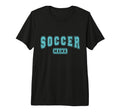 Soccer Mama Gameday Lover Tri Blend T-Shirt - Graphic Print Unisex - T-Shirt, Sweatshirt, Hoodie