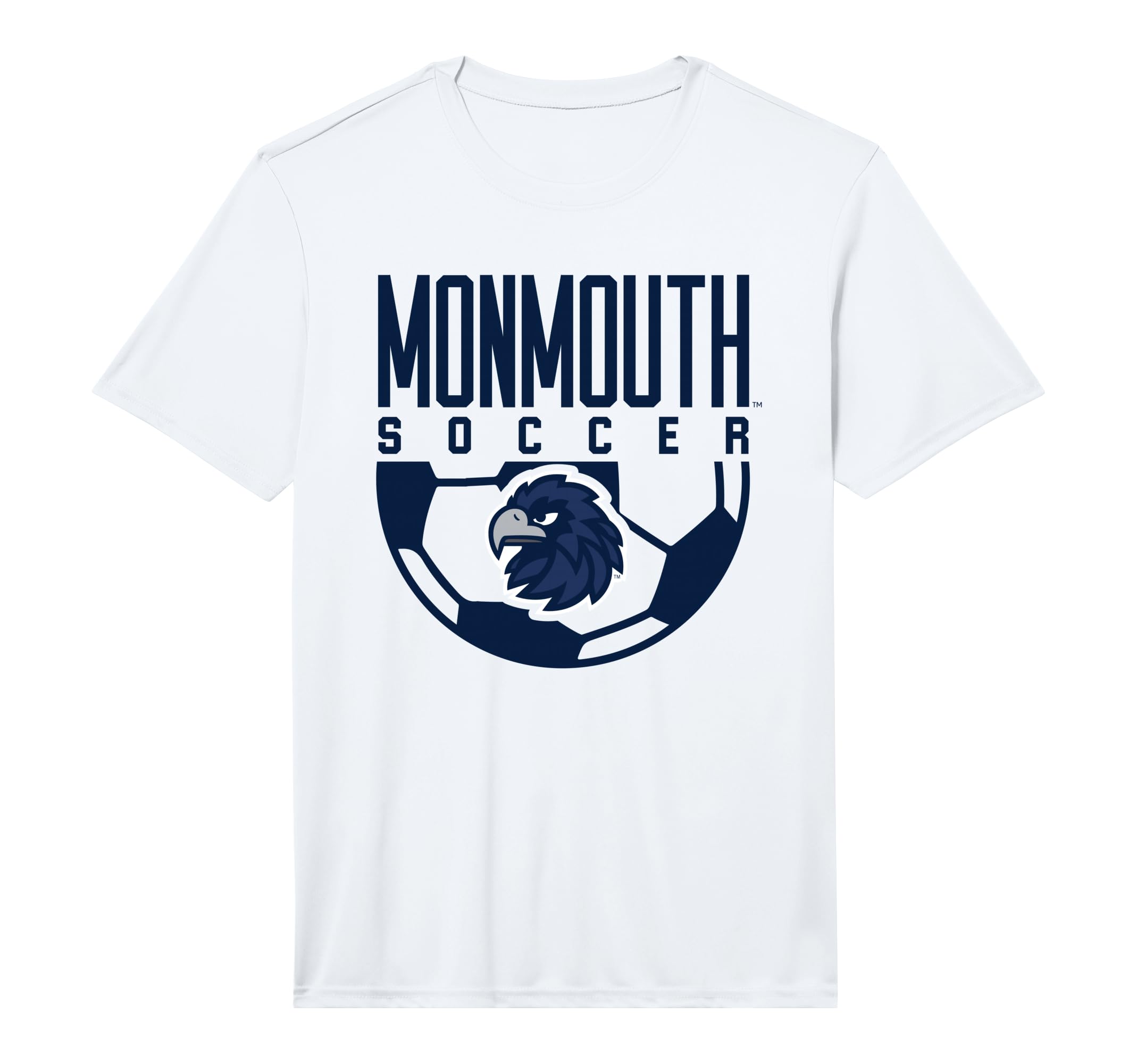Monmouth University Hawks Soccer Arch T-Shirt - Custom Art Print Unisex - T-Shirt, Sweatshirt, Hoodie